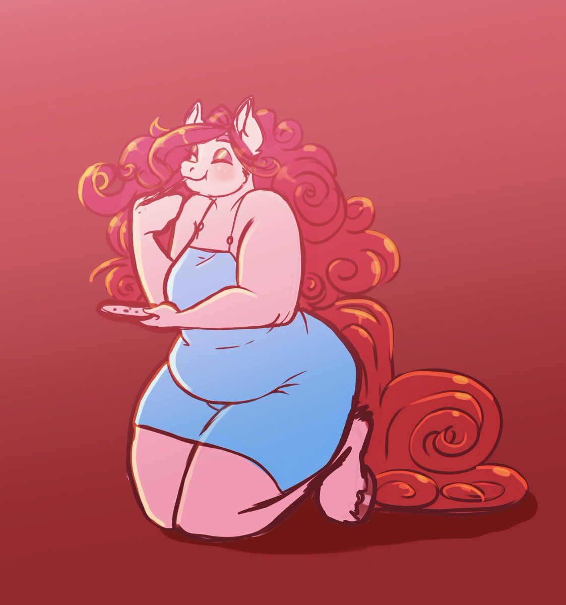 Unfinishedhekry's tweet photo. She snack. https://t.co/1ymd5hwigz
