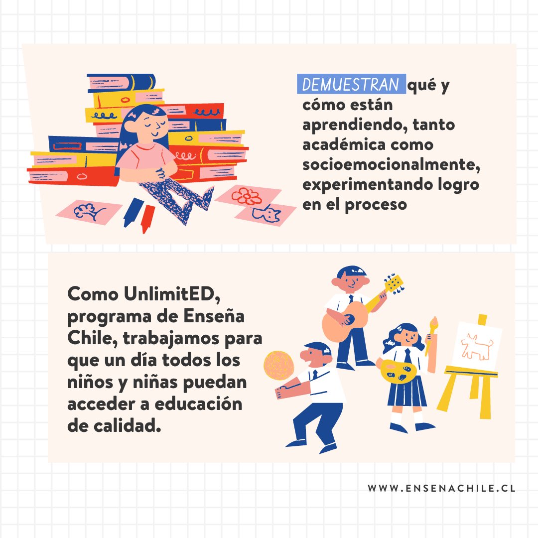UnlimitED (@unlimit_ed_edu) on Twitter photo Conoce las dimensiones de la apuesta pedagógica de <a href="/ensenachile/">Enseña Chile</a> #LaClasequeSoñamos con la que buscamos desarrollar el máximo potencial de las y los estudiantes del país, independiente de sus contextos.
Más información en 🌐: ensenachile.cl Conoce las dimensiones de la apuesta pedagógica de <a href="/ensenachile/">Enseña Chile</a> #LaClasequeSoñamos con la que buscamos desarrollar el máximo potencial de las y los estudiantes del país, independiente de sus contextos.
Más información en 🌐: ensenachile.cl