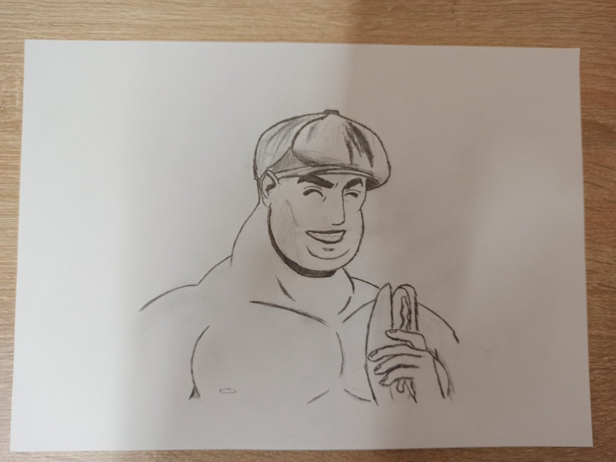 terzi_igor's tweet photo. @FatLads_NFT "Life is uncertain, but food is a sure thing." Hello, I would be very excited to be a part of your amazing project. I tried to draw one of your pictures by my own hands. Hope you will like it and I deserved to get whitelist from you.

iiiigor228#0246 - my Discord https://t.co/2LnHSSAu0g