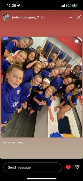 always blessed and forever grateful for the opportunities given!! #U15WYNT