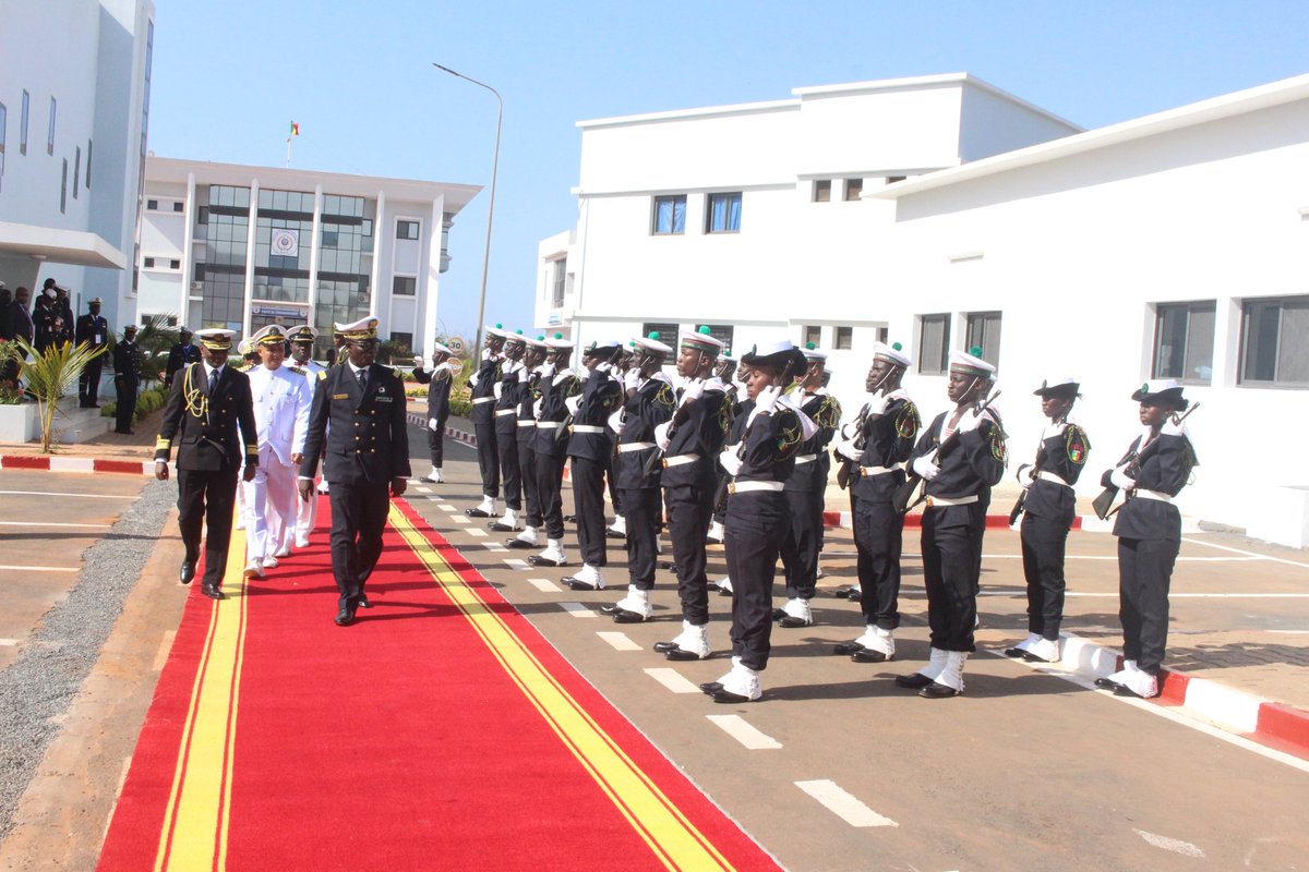 Ce mardi 25 avril 2023, s'est tenue à l'école de la Marine nationale, la cérémonie de lancement  de la seconde édition des patrouilles maritimes conjointes de la zone G, en présence des chefs d’état-major de marine.