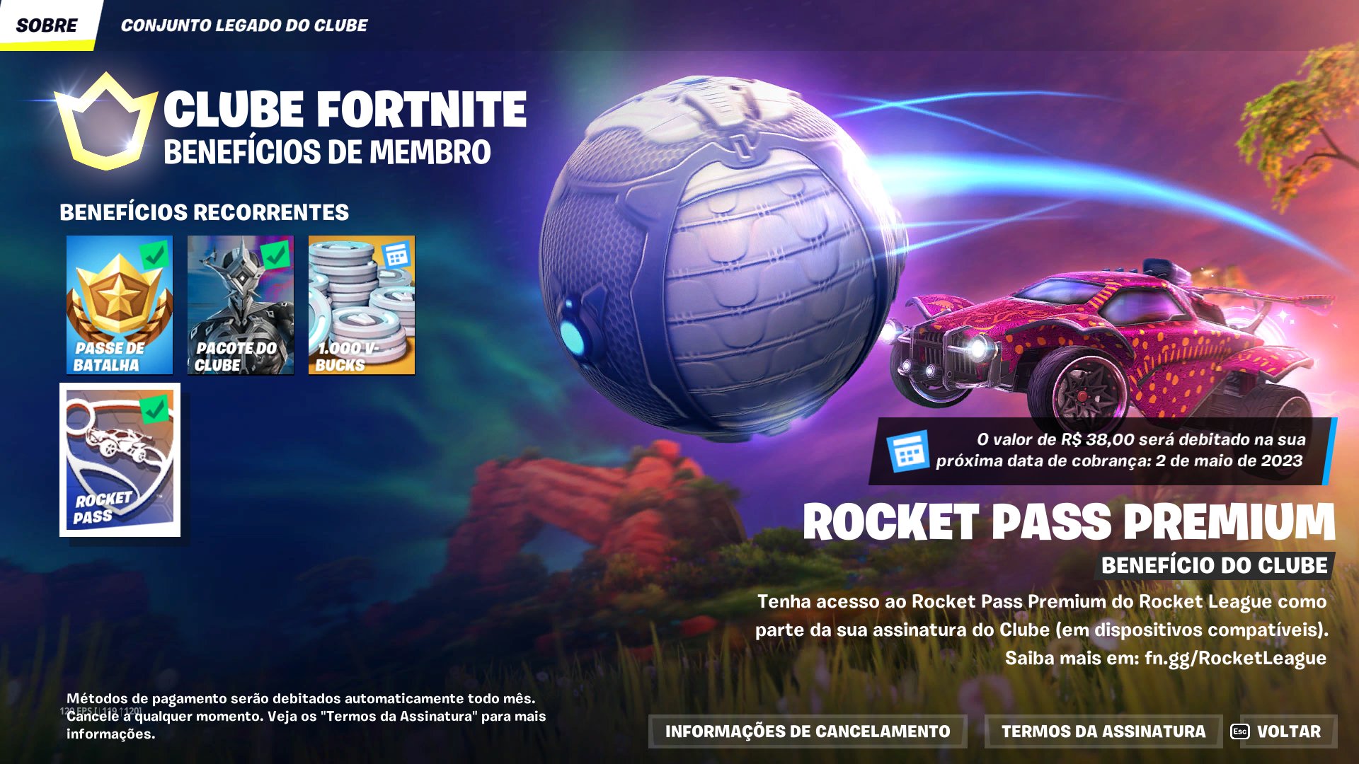 iannzits on Twitter "O Rocket Pass Premium do Rocket League entra