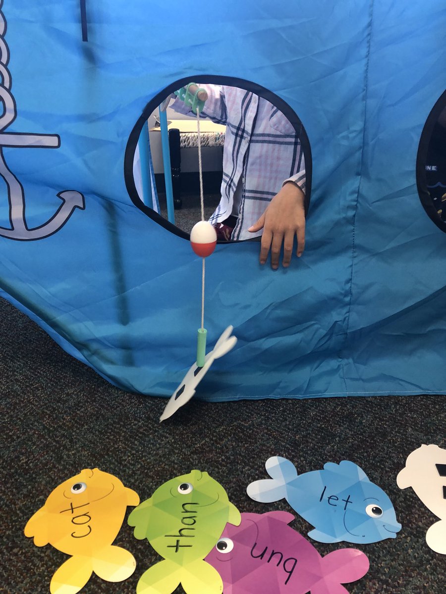 Pottspod's tweet photo. Fishing for CVC words and math facts! @Pottspod @DDEDolphins https://t.co/Rf4qZ9dkVx
