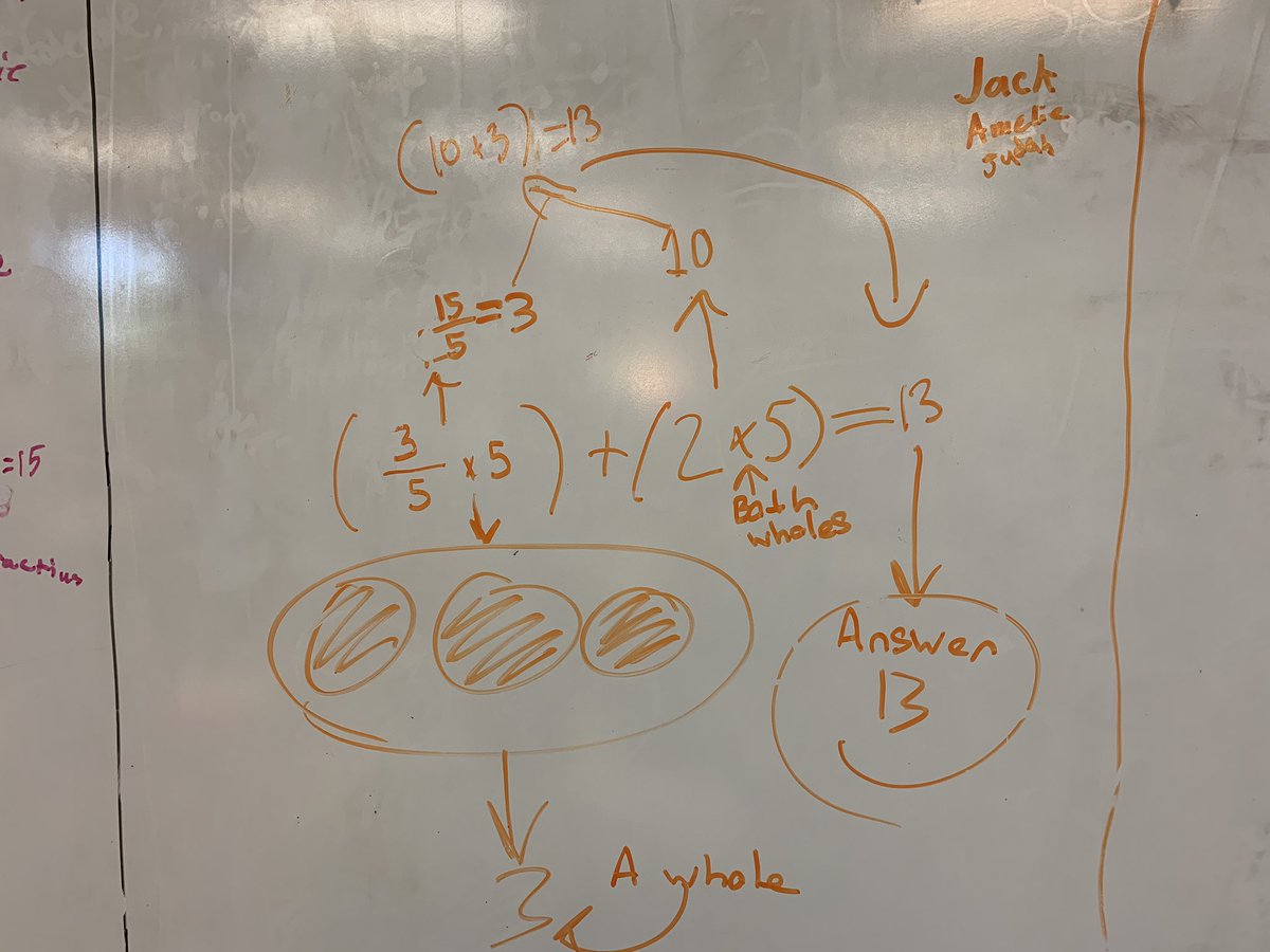 SmithJenif's tweet image. Look at this incredible math thinking! So many good explanations today in Ms. Tobben’s Class at Paxton. @Shawshawclass #mathjoycps