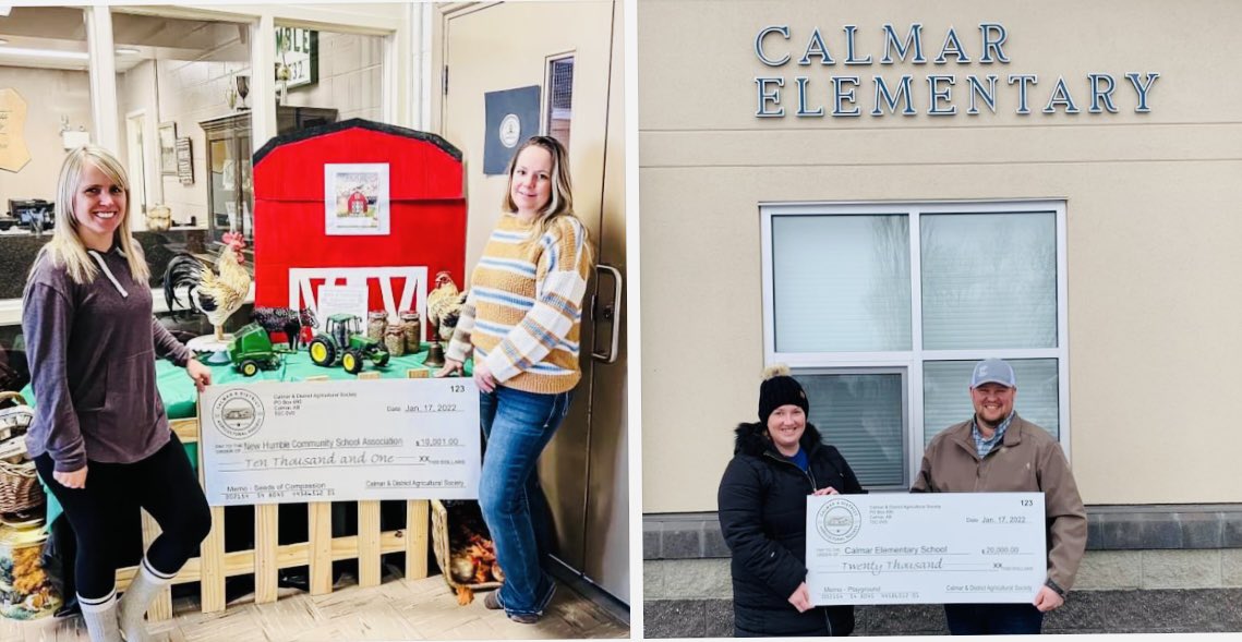 The Calmar and District Agricultural Society and Curling Club is a proud supporter of our local communities and organizations. The @BASFAgSolutions #BASFGrowingHome #contest prize of $25,000 will help us continue this proud tradition of supporting and building better communities.