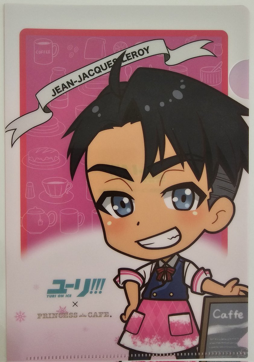 usagimcd's tweet image. Yuri on Ice Princess Cafe mini clearfile auctions ending in just a little bit.  Check em out! Also accepting offers. #YoIMerch #YuriOnIce #Clearfile