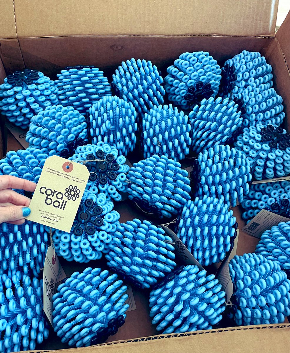 smbrander's tweet photo. Got some Cora Balls for our summer outreach table!
@OSU_Coastal @OregonSeaGrant @GemmLabOSU @pnwmicroplastic @laurenkashi @BoisenOlivia #microfiberpollution #coraball https://t.co/v3U8UjKpME