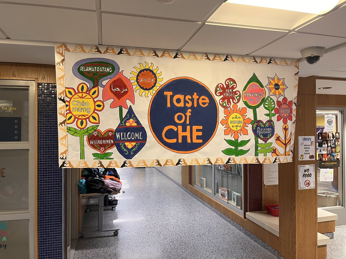 I 🧡 this school!! #tasteofCHE
