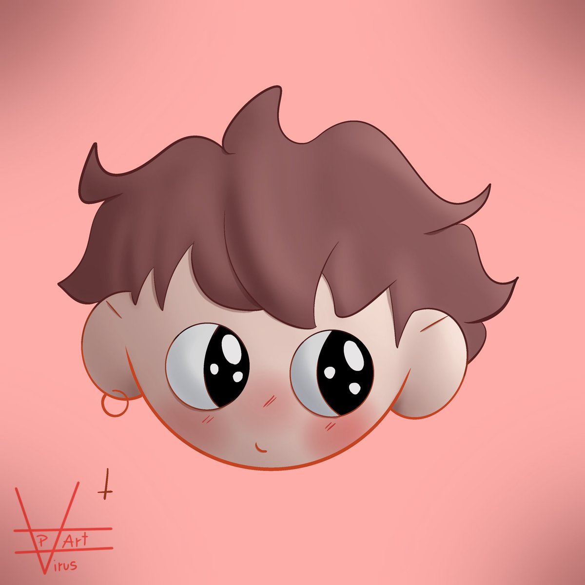 El se llama Virusito, estaba practicando un poco.

#practice #digitalart 

Instagram: instagram.com/virusp_art