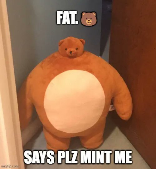 HelloRegistry's tweet image. fat.🐻 is waiting to be minted... 😅
impervious.domains/name/fat.%F0%9… 
$HNS #HNS $ENS #ENS