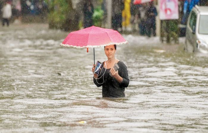 Amo la lluvia pero hoy fui esta