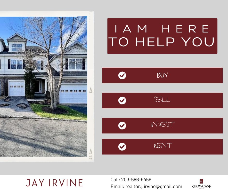 jayirvinere's tweet image. Let's Navigate Your Real Estate Journey Together. 

Jay Irvine, CT Realtor 
📞203-586-9459  
📧realtor.j.irvine@gmail.com
#ctrealtor #connecticut #connecticuthomes #connecticuthousing #connecticutrealestate #connecticutrealtor #realestate #realtor #realestateagent