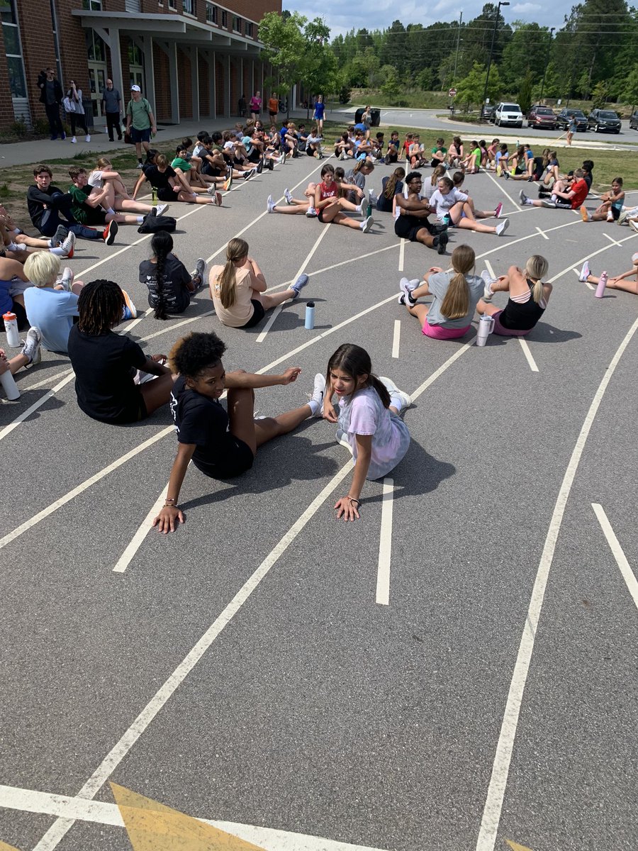 Mrs Offenbaker (@abby_offenbaker) on Twitter photo Getting those final exchanges, EZ miles, jumps, throws, & stretches IN 💥 CONFERENCE MEET is TOMORROW 🙌 #LetsGo #FeelingPumped #Chargers <a href="/AFMSChargers/">Apex Friendship Middle School</a> <a href="/AFMS_Track/">AFMS Track and Field</a> <a href="/CoachQuigley12/">Brian Quigley</a> <a href="/CoachFrice/">Coach Rice</a> Getting those final exchanges, EZ miles, jumps, throws, & stretches IN 💥 CONFERENCE MEET is TOMORROW 🙌 #LetsGo #FeelingPumped #Chargers <a href="/AFMSChargers/">Apex Friendship Middle School</a> <a href="/AFMS_Track/">AFMS Track and Field</a> <a href="/CoachQuigley12/">Brian Quigley</a> <a href="/CoachFrice/">Coach Rice</a>