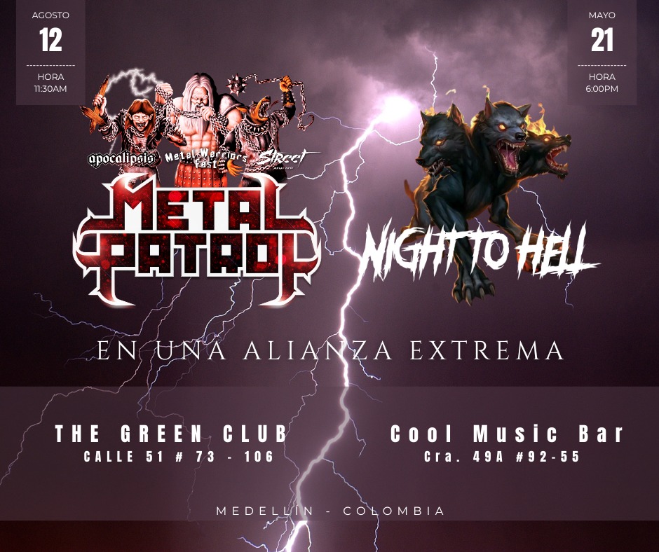 evil_heartco's tweet photo. con el pasar del tiempo se empiezan a generar nuevas alianzas todos invitados para que caigan y adquiera sus boletas para estos dos Shows. https://t.co/EsG1rV7i0D