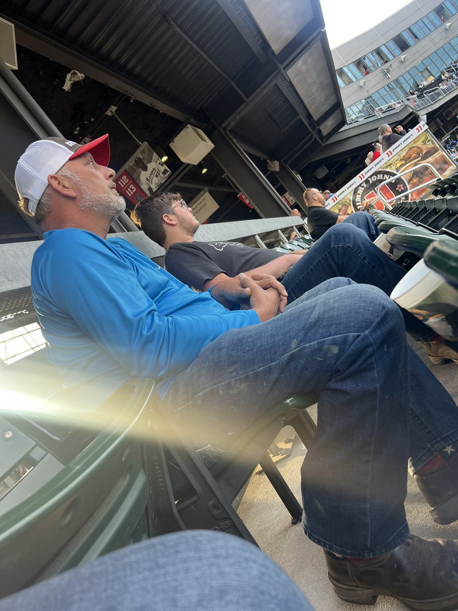 Aaron_C_Stewart's tweet photo. @BhamBarons Baseball game tonight with my brother and nephew! This is their first EVER Barons game! https://t.co/gRNK0nggkv