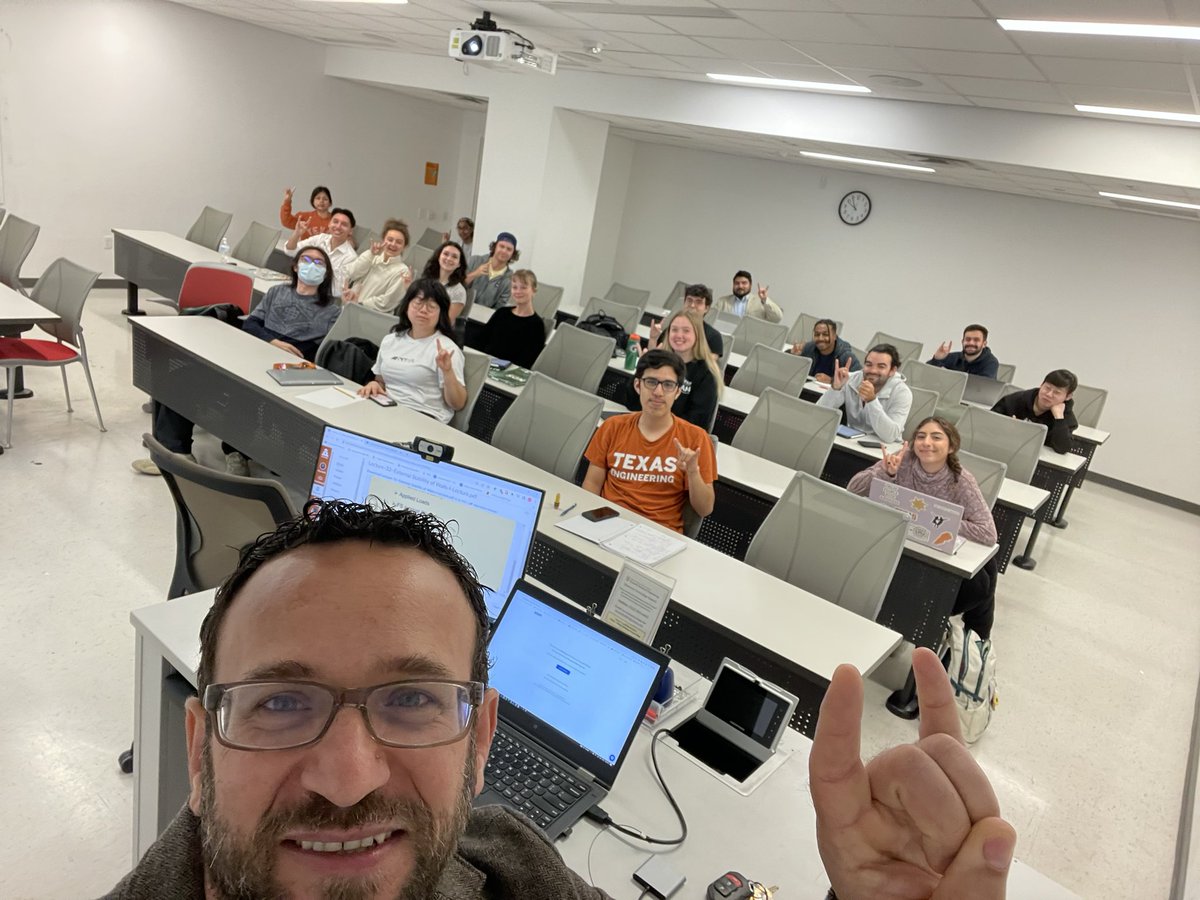 Chadi El Mohtar (@profelmohtar) on Twitter photo I taught my last <a href="/ut_caee/">UT Austin CAEE</a> class as an #AssociateProfessor. It was a great experience teaching Earth Slopes & RetainingStructures as a flipped classroom. I loved having more in depth discussions and see the progression of quality of students’ inquiries during the semester. #HookEm I taught my last <a href="/ut_caee/">UT Austin CAEE</a> class as an #AssociateProfessor. It was a great experience teaching Earth Slopes & RetainingStructures as a flipped classroom. I loved having more in depth discussions and see the progression of quality of students’ inquiries during the semester. #HookEm