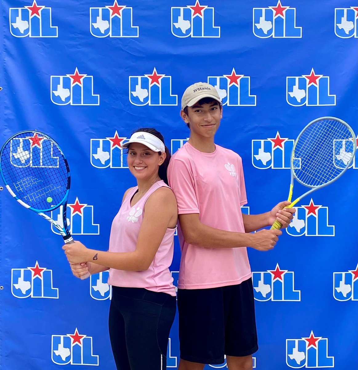 DHanisAthletics's tweet photo. Congratulations to Sierra Reyes and Gabe Perez on representing D’Hanis Tennis today at the State Tournament! https://t.co/c6lQOGD9oW