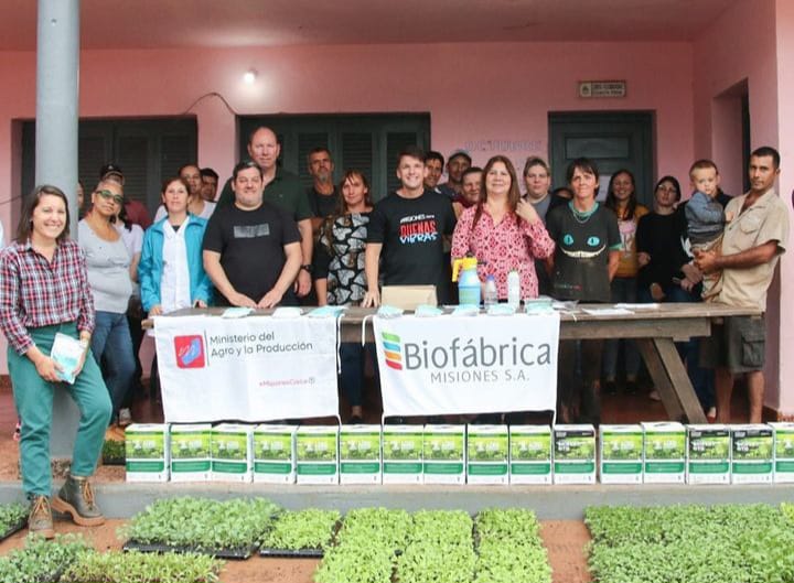 #Misiones Entregaron plantines hortícolas y fertilizantes orgánicos a más de 40 productores <a href="/AgroMnes/">Agro Misiones</a> <a href="/Facundosartori/">Facundo López Sartori</a> <a href="/lucasaromero/">Lucas Romero Spinelli</a> <a href="/LucianaImbrogno/">Luciana Imbrogno</a> <a href="/BiofabricaMnes/">Biofábrica Misiones</a>
noticiasdel6.com/entregaron-pla…