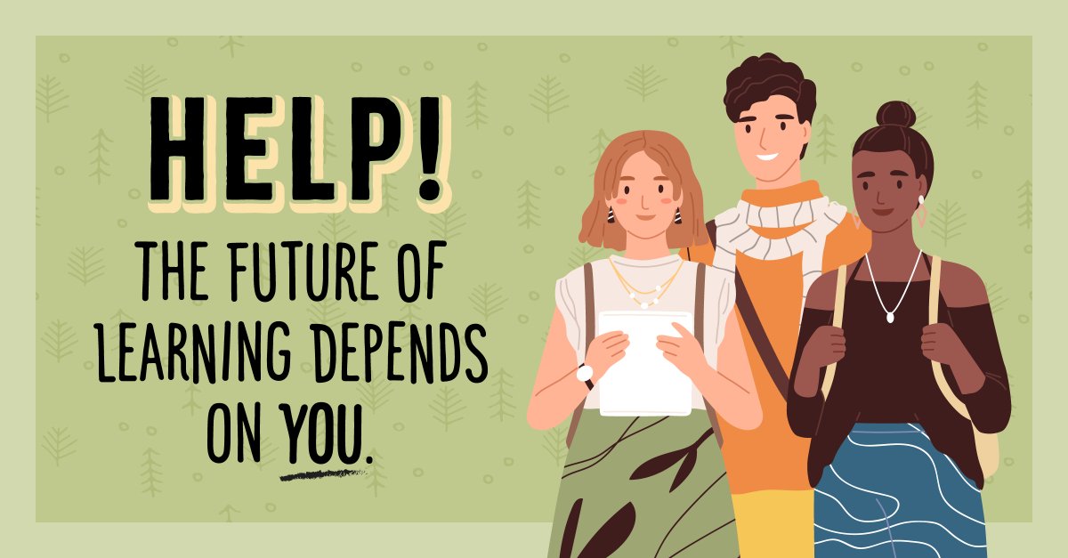 Now extended to Friday! Help us build the future of #StudentCentered #assessment and accountability by taking this survey that will help inform the development of a national agenda. ow.ly/L2yn50NRNec #FutureEd #SchoolQuality