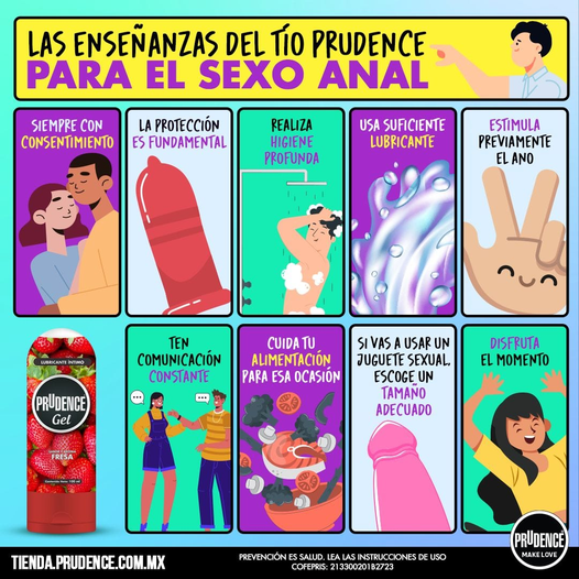 Si el sexo anal correctamente quieres practicar, estas enseanzas debes  recordar. #ResbalarEsDelicioso Adquiere Prudence Gel Lubricante ntimo en  Farmacias del Ahorro, Farmacias Benavides, Farmacias San Pablo, Chedraui  HEB y en mi Tienda