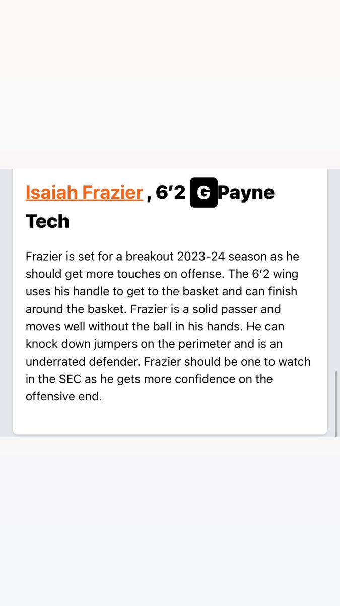 Isaiah Frazier tweet media