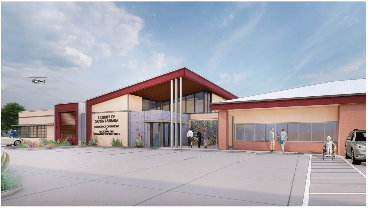SBCountyOEM: "RT <a href="/countyofsb/">Santa Barbara County</a>: Today was the official groundbreaking for the Emergency Operations Center expansion and Regional Fire Communications Center! The new center will streamline the dispatch process for the entire county and expand the Joint … "