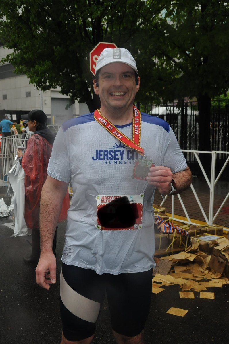 AC8travel's tweet photo. Inaugural Jersey City Marathon and Half Marathon on Sunday..new HM PR 1:37:50 https://t.co/7USLIf6ppu