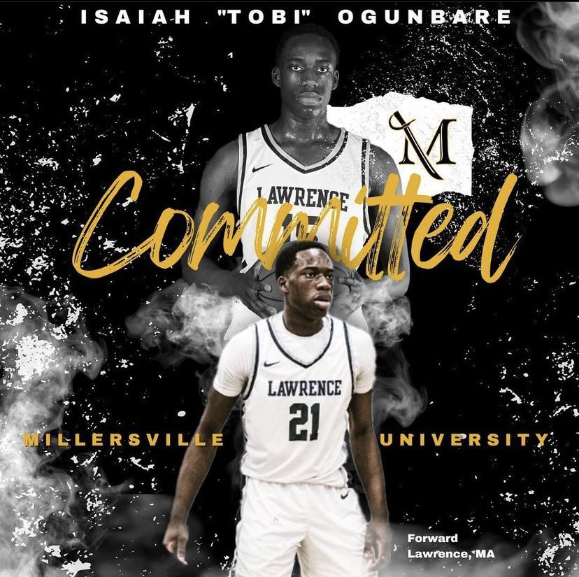 MillersvilleMBB's tweet photo. 🚨🚨🚨 Ville Family, let’s welcome @tobi_ogunbare to Millersville! At 6’8” Tobi has the mobility/skill of a guard and will provide depth to our front court! #RollVille https://t.co/MwoCbxUfPw