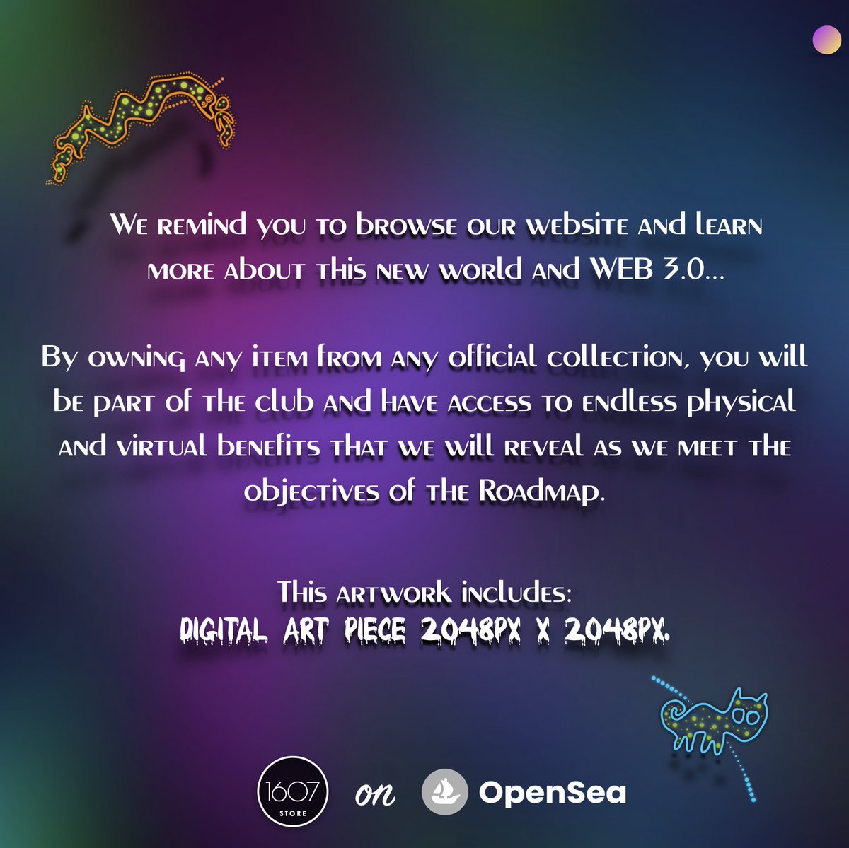 1607storeNFT's tweet photo. 🟣 Don't forget that you can already get your Collection Nazca NFT🛸➿🟣

➰With exclusive unlockable content and many more! Link in bio🔗 https://t.co/kAP1NmadCO