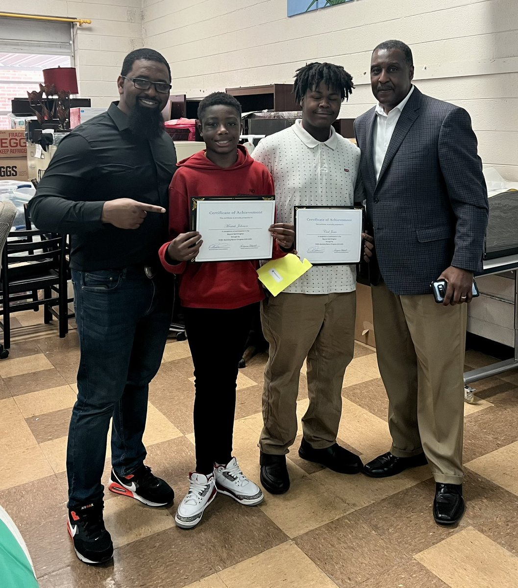 azkacademy's tweet photo. So proud of our young men being recognized by #BeyondSelf and David Johnson tonight! Congratulations Messiah and Cole! Excellent job! @GriffinSpalding @LisaPearceEdS https://t.co/QxEvchWUmK