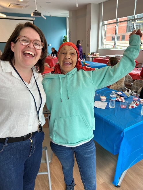 mystic_elder's tweet image. St. Therese in #Everett will get you in the springtime mood, even if our #NewEnglandWeather can’t make up its mind! Their baseball-themed spring party was a blast with yummy treats, a raffle, music, dancing and even singing. #EverettMA #SupportiveHousing #community #RedSoxNation