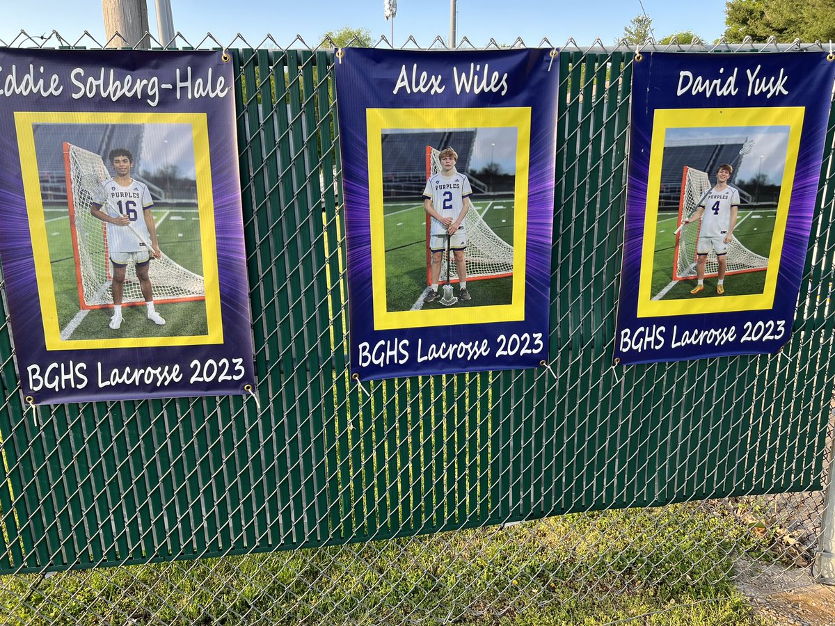 The Purple Spirit (@bghspurplesnews) on Twitter photo Congratulations to our <a href="/PurplesLAX/">Purples Lacrosse</a> SENIORS, Henry Lindsey, Evan Maglinger, Preston Norton, Trent Slocum, Eddie Solberg-Hale, Alex Wiles, and David Yusk! It’s senior night against Owensboro. Let’s Go Purples! Congratulations to our <a href="/PurplesLAX/">Purples Lacrosse</a> SENIORS, Henry Lindsey, Evan Maglinger, Preston Norton, Trent Slocum, Eddie Solberg-Hale, Alex Wiles, and David Yusk! It’s senior night against Owensboro. Let’s Go Purples!