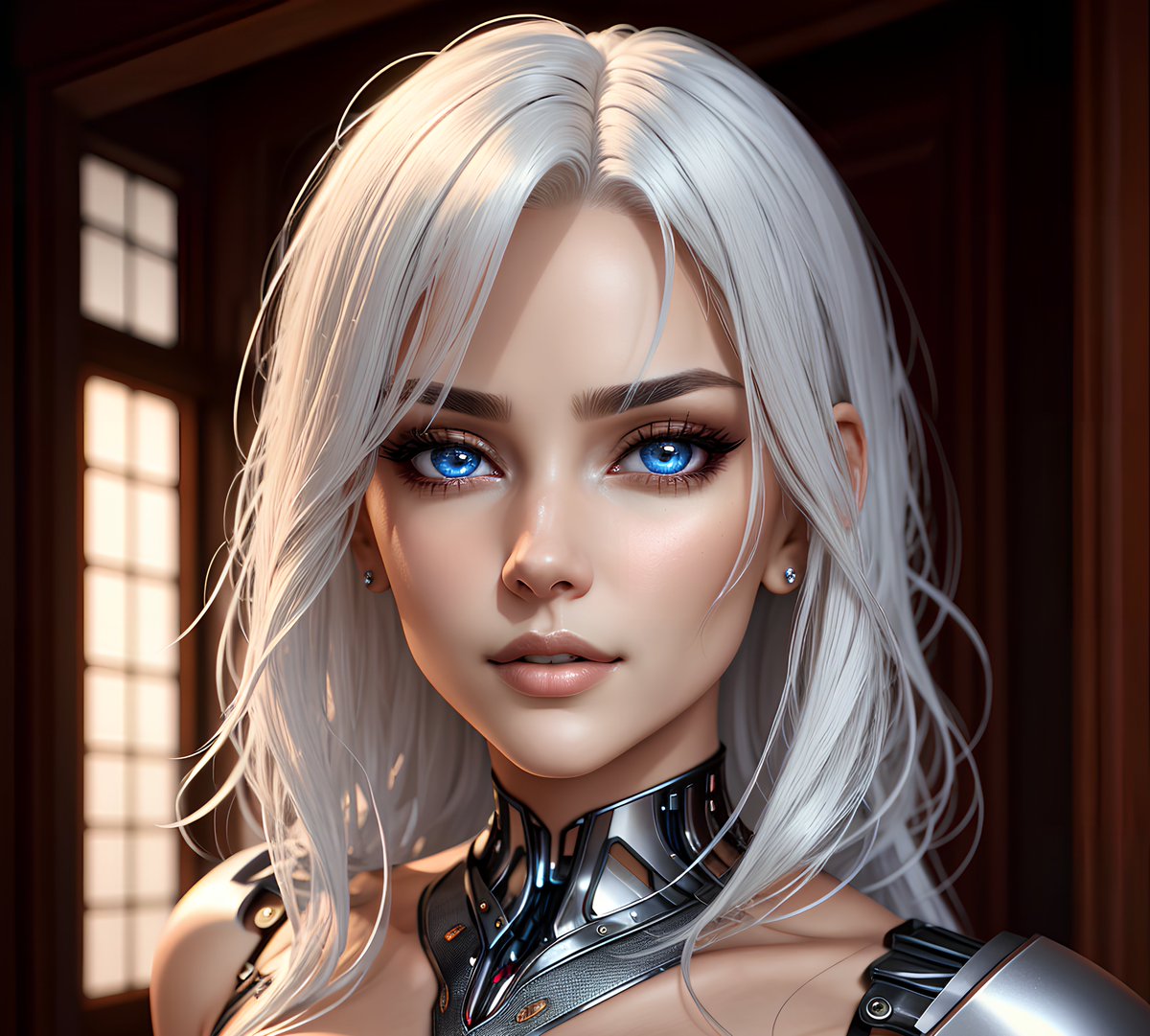 SharpGoddess's tweet photo. Just created a smokin' hot self-portrait using Stable Diffusion. Who needs an artist when you've got an AI with a sense of style? 🎨🤖

#stablediffusion #AIart https://t.co/G6iK0KBjLk