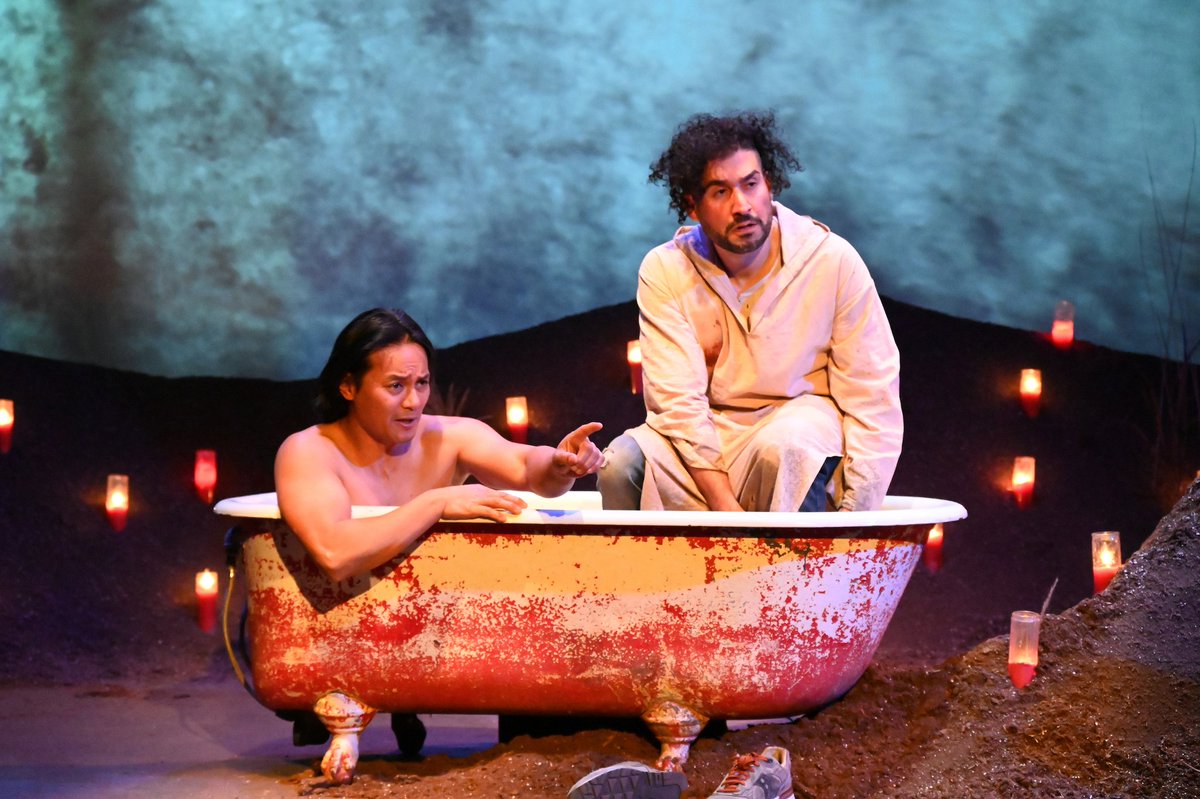 For everyone that missed our amazing run of @LuisAlfaroLA's 'The Travelers' at @MagicTheatre last month, it will be streaming this week only until 4/30 online. This is your last chance (to catch this version). DON'T SLEEP.. Link: magictheatre.org/2023-calendar/… #thetravelerscs