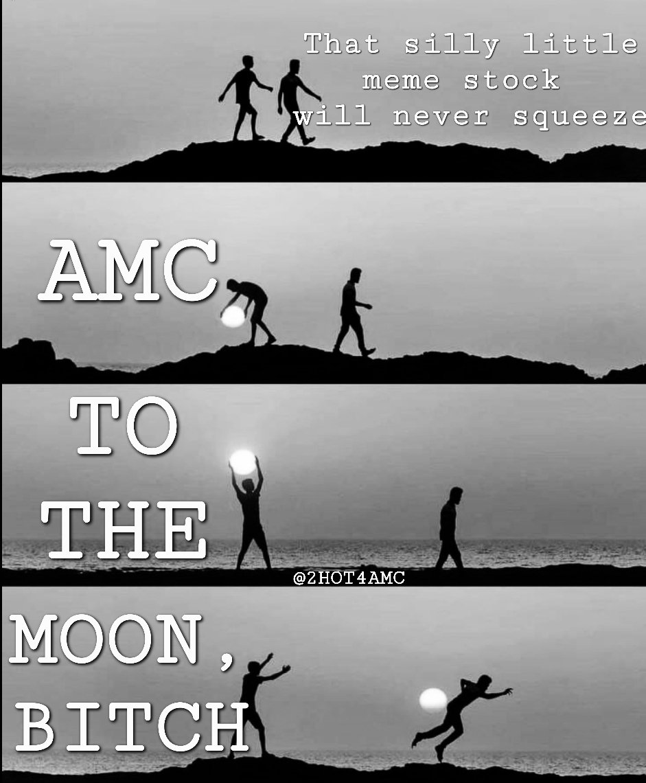 3.8 million investors still believe and so do I. $AMC TO THE MOON, BITCH! #LFG #AMC