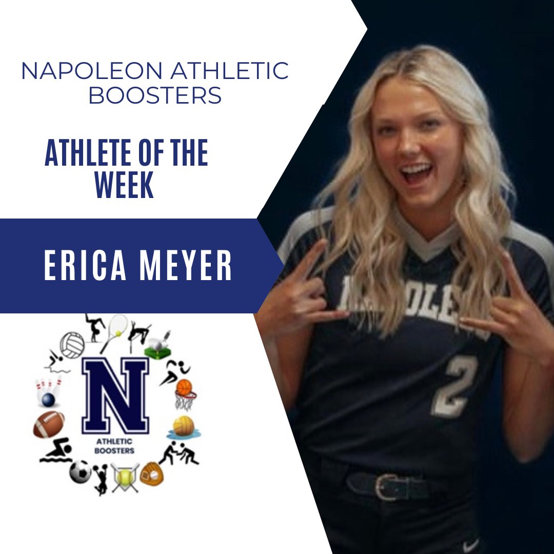 Erica had a big week! Check out this stat line: 6-16 1 HR, 1 3B, 2 2B, 4 RBI, 8 R, 3 BB, 37 TB.
Congratulations Erica!
