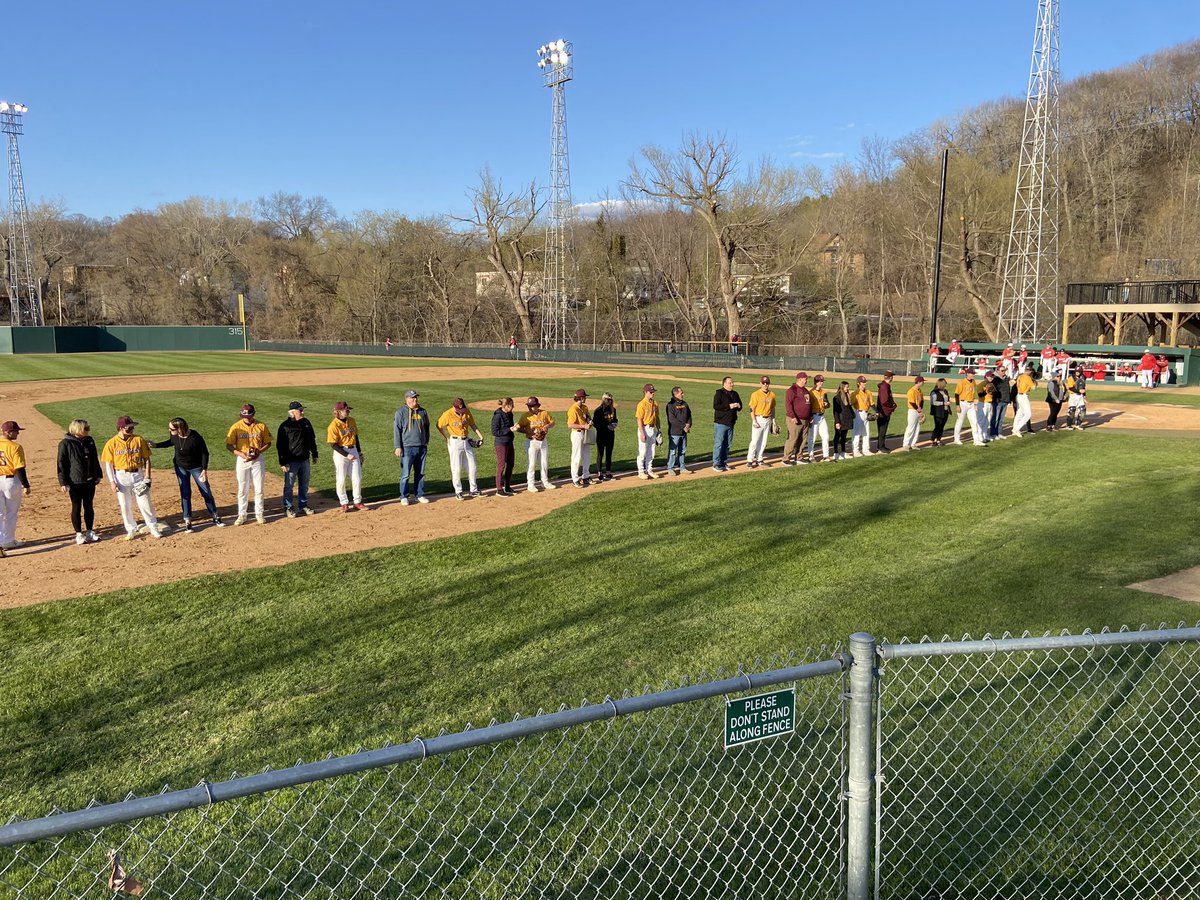 Teacher appreciation night! 
These outstanding JPS teachers threw out the opening pitch tonight ahead of the Mound-Westonka vs Jordan baseball game.