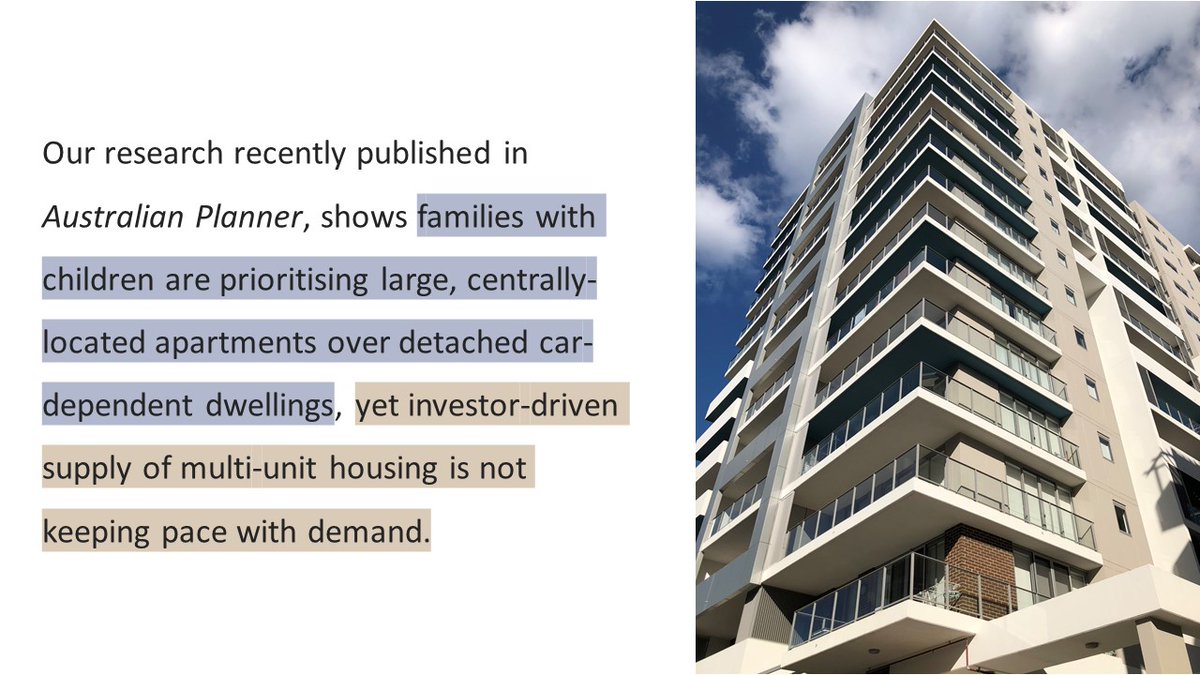 Our new paper published today examines the misalignment between resident demand and investor-driven supply of multi-unit housing in Sydney, Australia @NicoleTCook @ShanakaHE tandfonline.com/doi/full/10.10…