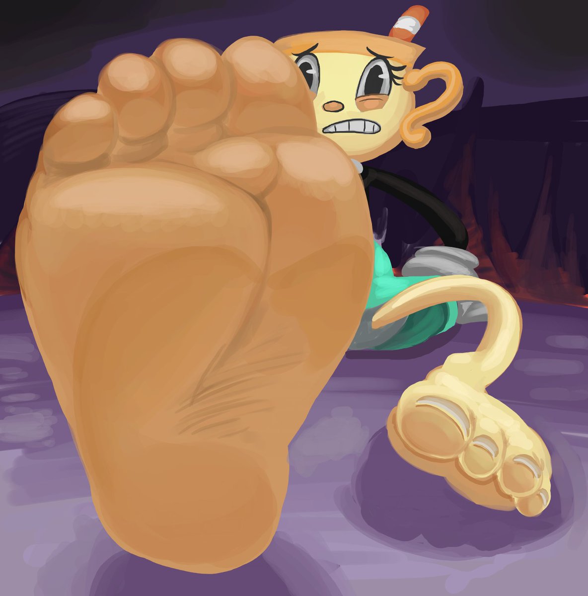 Did a painting test today.... I wanna see ehm chalice fat feet