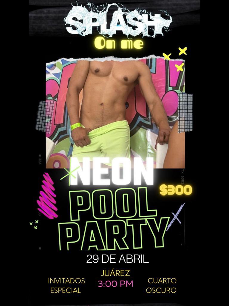 splah_onme's tweet photo. Este 29 de abril ven a disfrutar de 
Sexo 
dj ‘ s
invitados especiales 
Cañón de espuma 
Inflable 
Shots de cortesía 
Elección de mister splash 
Premios y muchas sorpresas 
Info dm 
@danielmonterre6 
@TwinkEddie 
@Gerry_Minsky 
@le0nard0dj 
@morbomty69 
@EncuentroGayMty https://t.co/ZyIaDm3XHn