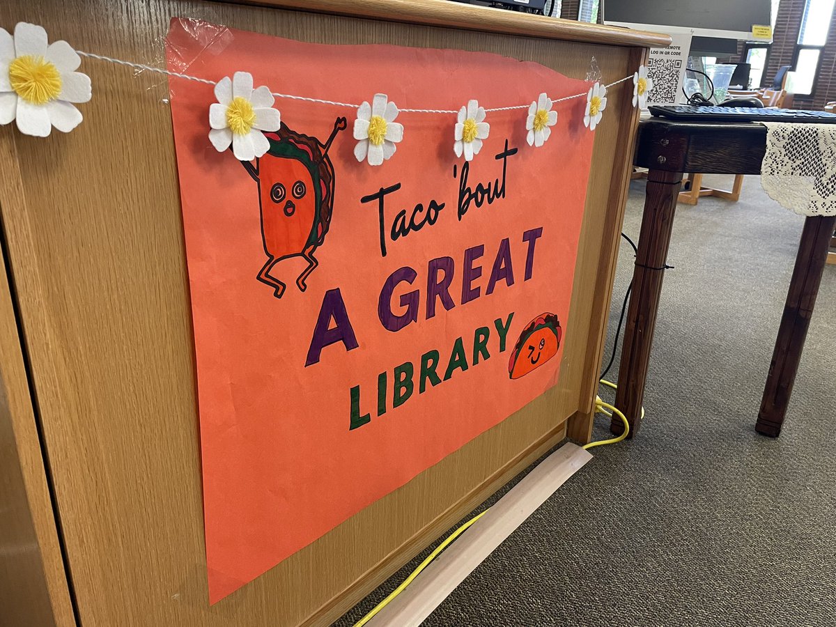 MrsStryhal's tweet image. Happy Librarian Appreciation week to our North High librarians. National Honor Society put together some baskets and posters to show our librarians some love! 
#librarianappreciationweek