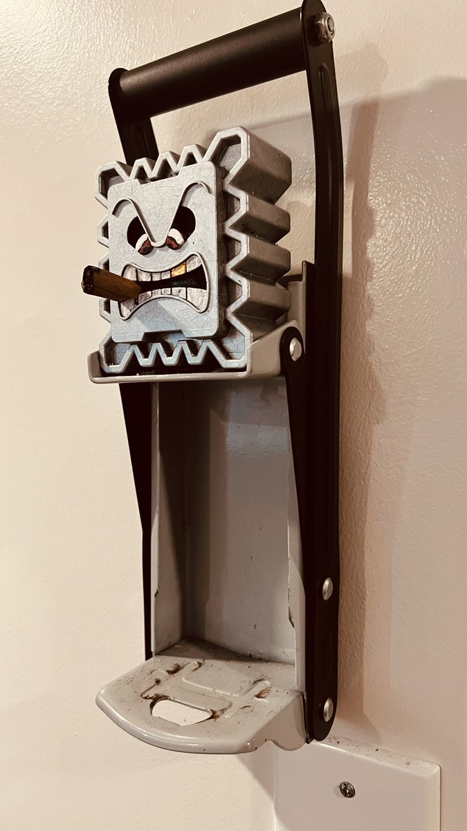 When the house #thwomp means #business