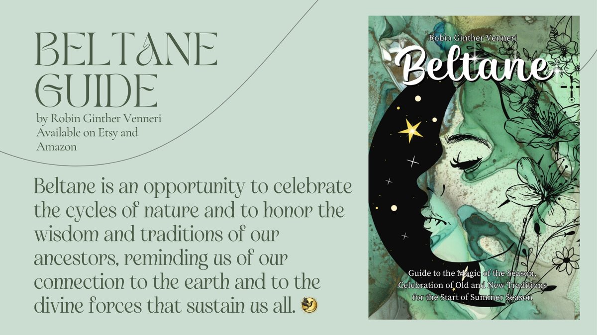 KipsPublishing's tweet image. Traditionally, Beltane is celebrated with bonfires, dancing, feasting, and weaving floral wreaths and maypoles. amzn.to/3GqryJM

#BeltaneCelebrations #MayDayFestival #PaganFertilityRites    #BonfireRituals #SacredUnionOfGods #MaypoleDancing  #RenewalAndRebirth