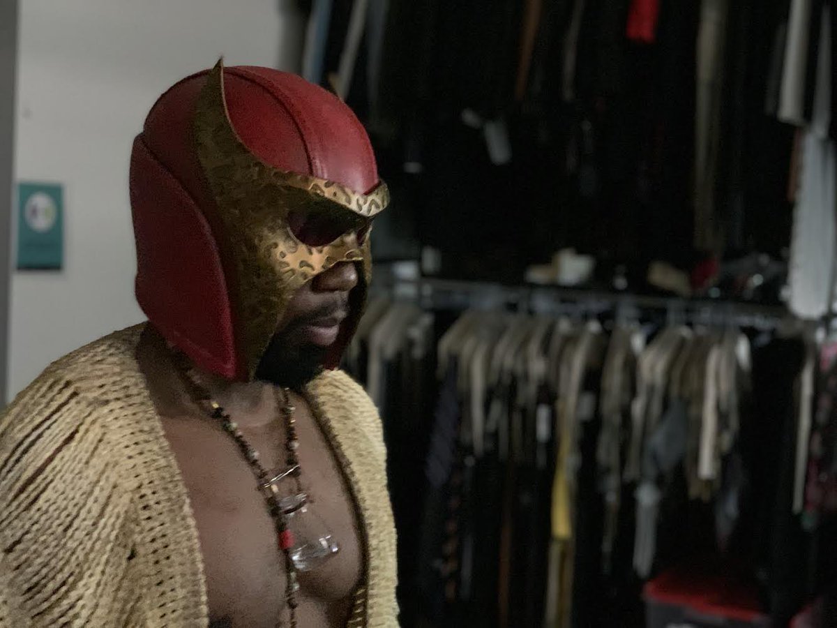 Nyambi's tweet photo. It really hit me today…that I got to live out a childhood dream of playing a live action superhero. @DCTitans #DCTitans #FreedomBeast https://t.co/PhbRXfP848