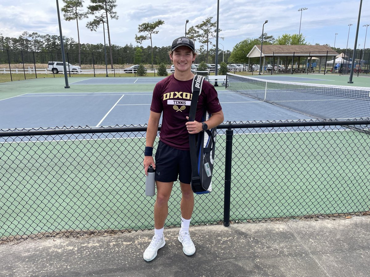 taylorejones17's tweet photo. Congrats to Braden Grooms for placing top 4 singles in the conference! He has advanced to regionals which will be next Friday 🎾 @DixonSportsInfo https://t.co/LUnGZKTjiN