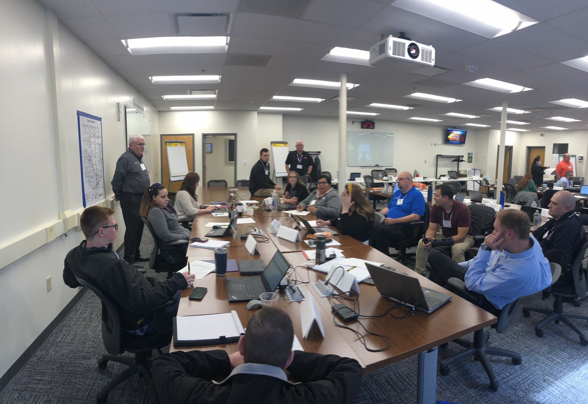 Pete Piringer on Twitter "Every is a Training Day FEMA NETC Day 2 (of 5) FEMA_EMI APIO ‘in