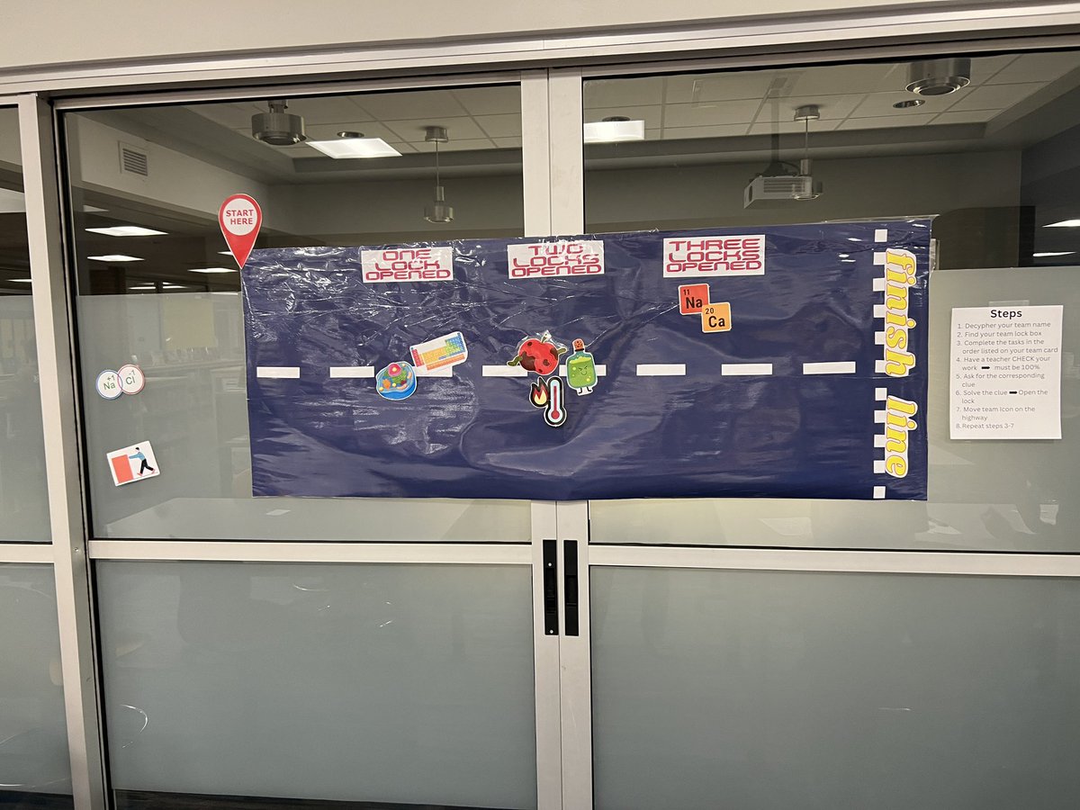 Collecting data during the  SOL Science breakout today! Will repeat in two weeks…after reviewing frequently missed concepts. May have to change the lock codes to keep it interesting. #positivelyprovidence
#CCPSLibraries 
<a href="/MJRodney21/">MJ Rodney</a> 
<a href="/runthelibrary/">Kimberly Royle, NBCT</a>