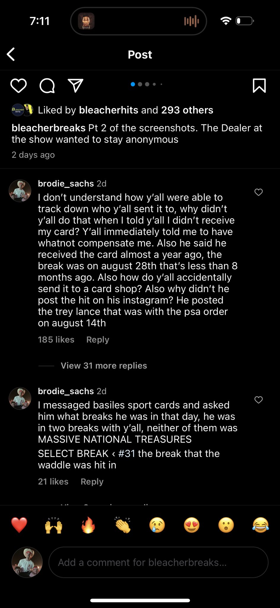 David Grzybowski on Twitter "Update to the Bleacher Breaks story on