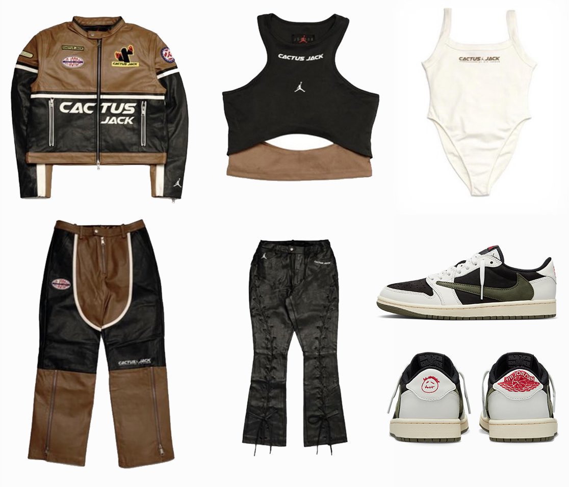 JustFreshKicks on Twitter "MERCH LIVE Travis Scott x Air Jordan 1 Collection =>