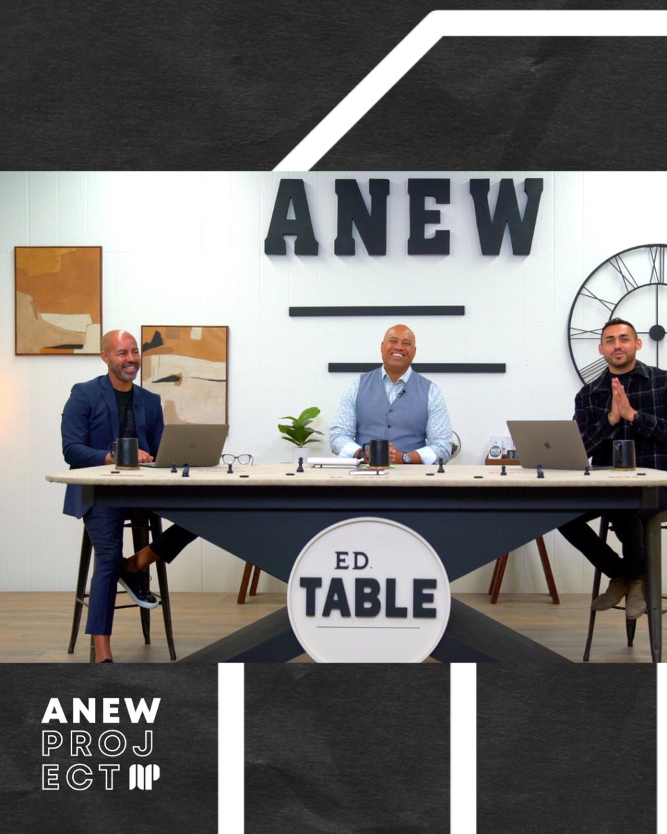 anew_project's tweet photo. When collaboration happens, we see a powerful display of creativity and innovation. Tomorrow we will launch our first Episode of Ed Table at 6pm with co-host Lee Alfred and Superintendent @tdav8. For more information, please visit https://t.co/fv2k16w5ay.
#EdTable #leadership https://t.co/DIcu1YycNf